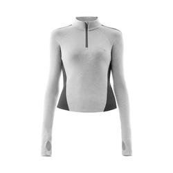 蕉内热皮701+羊毛半拉链机能T恤