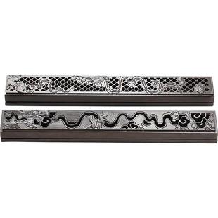 苏工纯铜线香炉家用室内卧香盒熏香沉香卧香炉檀香香插香座香薰炉