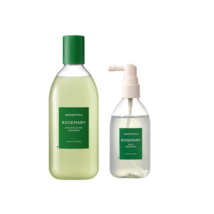 AROMATICA迷迭香洗发水+迷迭香头皮精华防脱固发控油蓬松止痒