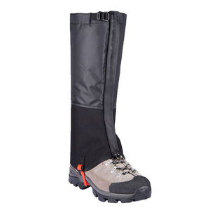 专业户外雪乡旅游脚套登山徒步沙漠防沙鞋套滑雪防水护腿保暖雪套
