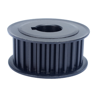 5M同步轮25齿皮带传动套件带轮定制同步皮带轮套装钢同步带轮5M