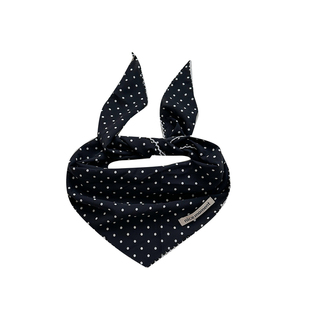 波点小丝巾~宝宝三角巾春秋季出游防风薄款围巾婴幼儿洋气口水巾