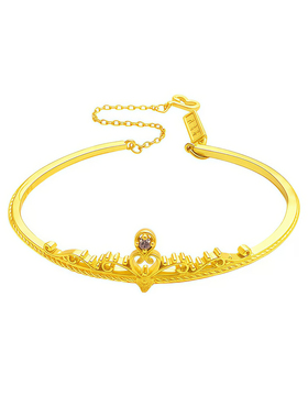 星光守护镀金皇冠手镯送女友