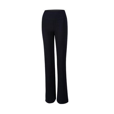 柏屋儿童舞蹈裤女练功服直筒微喇裤子黑色跳舞蹈服女童专用练功裤
