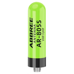 AR-805S拇指天线纯铜UV双段高增益母头通用宝锋对讲机mini5 UV-32