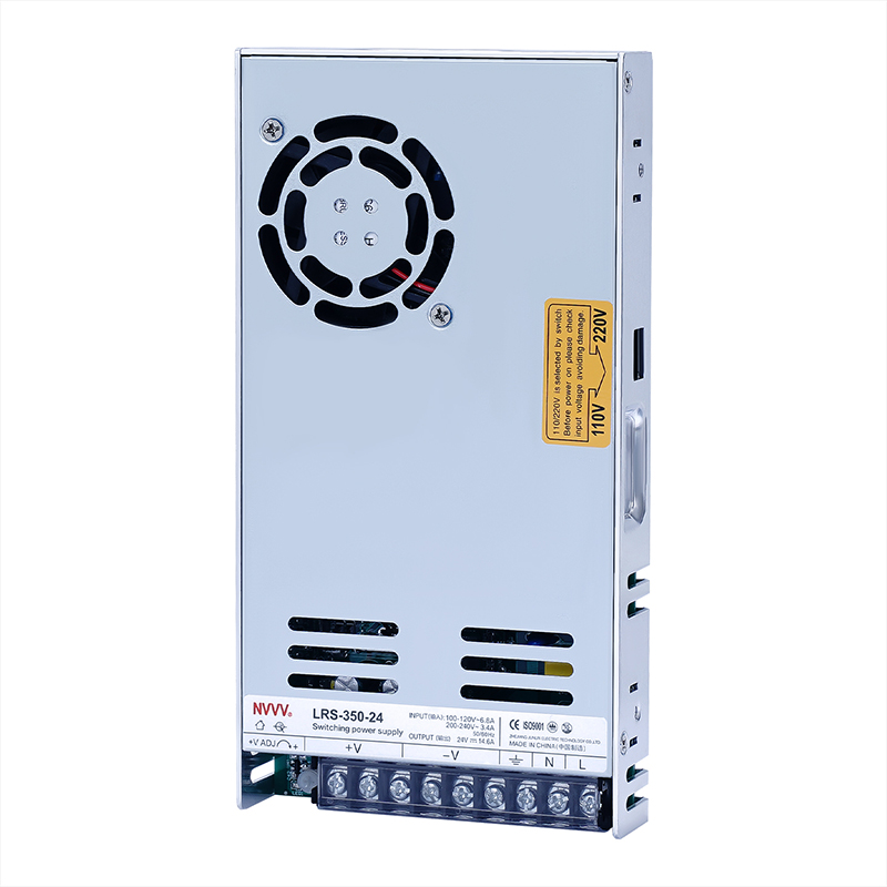 NVVV 开关电源LRS-350W/400W500W-12V24V工控交流AC转直流DC超薄