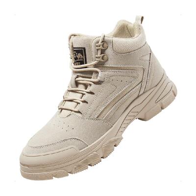 户外鞋骆驼工装靴运动休闲鞋子