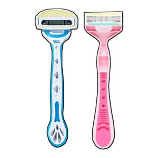 KAI贝印脱刮毛刀男女脱毛仪去除腋毛私处阴毛全身修剪剃腿毛神器