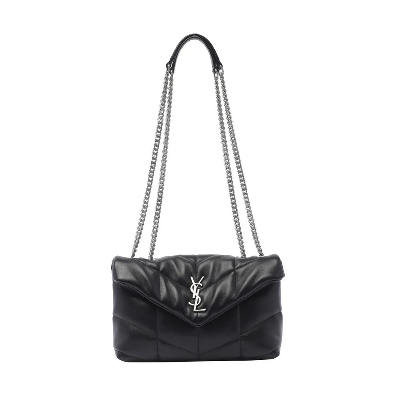Saint Laurent 圣罗兰YSL迷你puffer toy 银链包26早春意大利代购