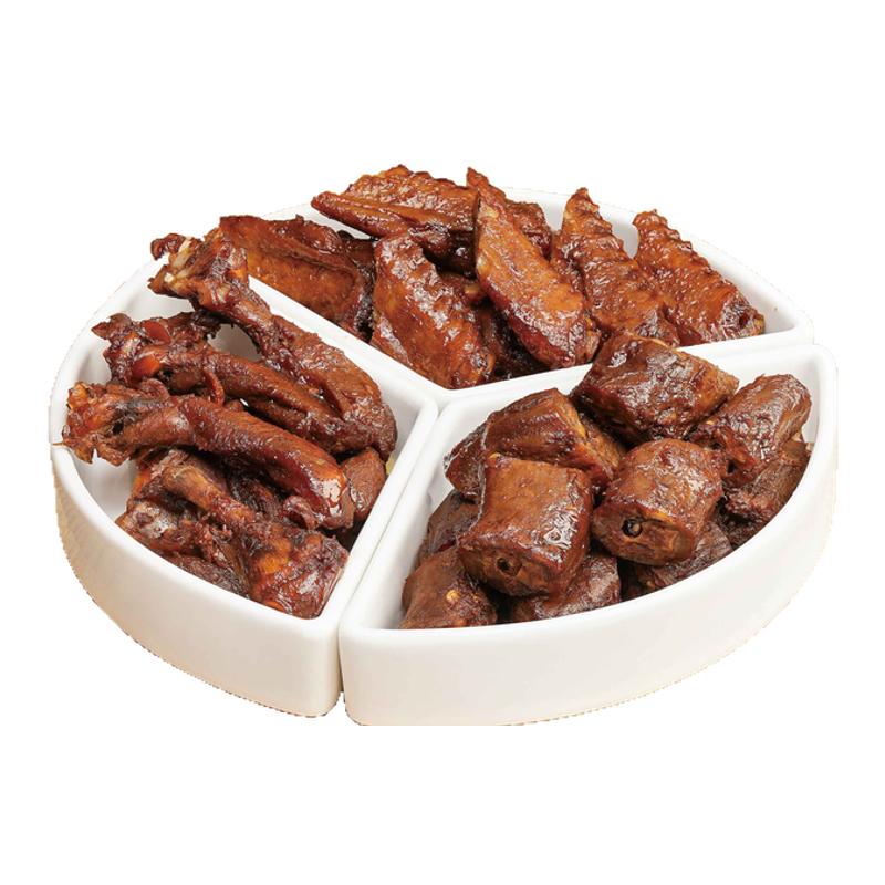 绝洽绝味卤鸭脖锁骨鸭翅鸭掌鸭架 熟食卤味零食小吃