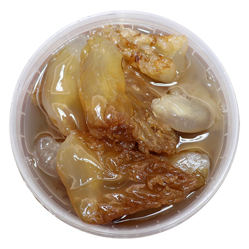 舟山特产大角海蜇头3斤桶装