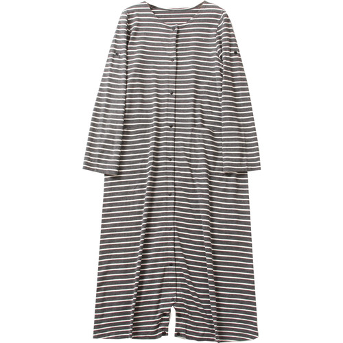 识货入出口日本强货孕妇睡衣家居哺乳袍家居裙产妇哺乳睡裙月子服