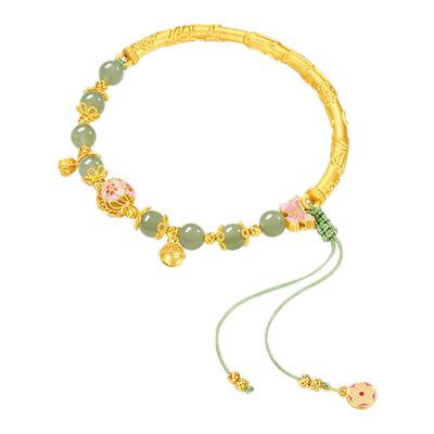 【生日礼物】周大生桃花手镯