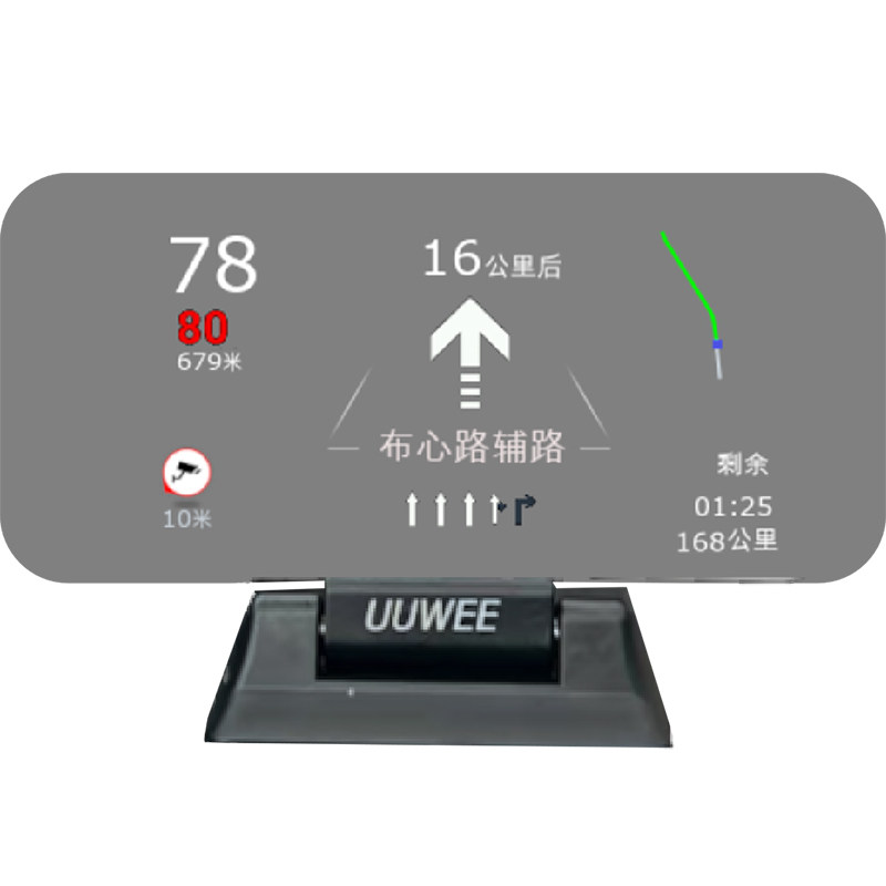 分体式智能导航仪抬头显示器hud
