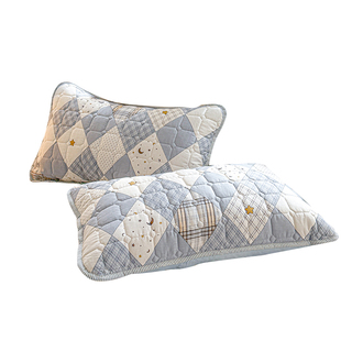 纯棉枕套一对装全棉加厚夹棉枕头套单个48cmx74cm儿童枕芯内胆套