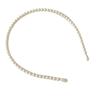 韩国代购温柔公主气质仿珍珠发箍高级感压发细头箍女网红简约发饰