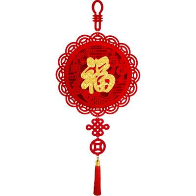 立体福字挂件客厅玄关喜庆氛围