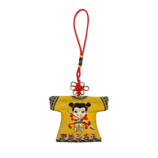 哪吒三太子中坛元帅小神衣香火袋挂件台湾哪吒中坛元帅小神衣福袋