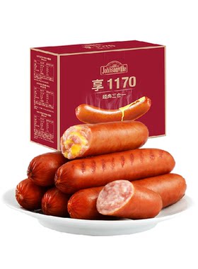 尊乐享多口味香肠礼盒1170g囤货
