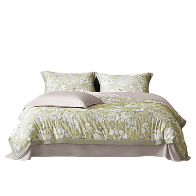 乐优家春季新品长绒棉四件套