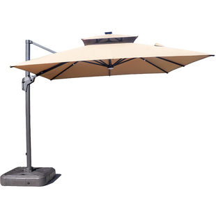 遮阳伞太阳伞大型罗马伞户外摆摊庭院别墅伞室外防晒伞户外遮阳伞