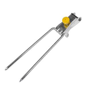 炮台后挂天线铝合金防脱竿挂防滑架杆配件金属鱼竿钓鱼支架不锈钢