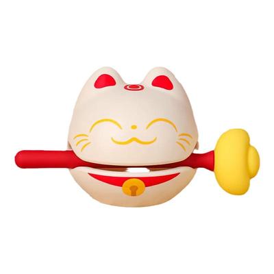 招财木鱼桌面摆件发财小礼物儿童