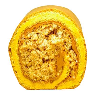 不加蔗糖虎皮卷鸡肉松健康蛋糕