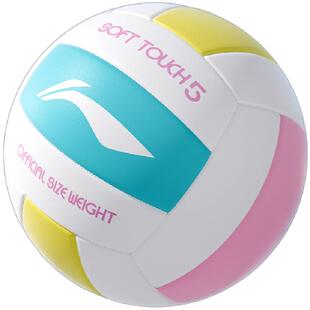 李宁排球中考学生初中生成人5号标准款体育比赛训练沙滩专用硬排