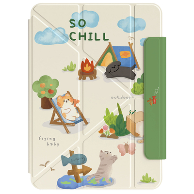 【看得见的薄】iPad磁吸3y双面夹