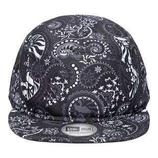 BAPE BLACK X NEW ERA联名配饰满印佩斯利腰果花图腾棒球帽2111MH