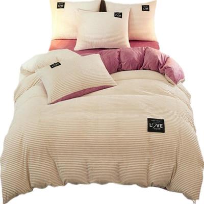 厂家直销魔法绒四件套被套