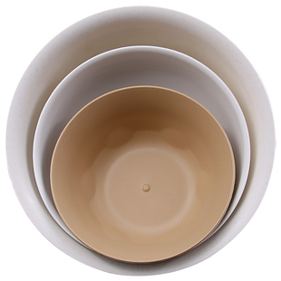 稻壳一次性餐具饭碗食品家用大号圆形加厚塑料耐高温结婚野餐商用