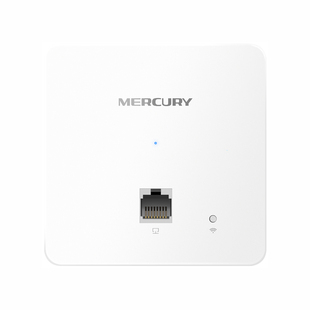 水星ap面板墙壁嵌入式路由器插座家用别墅公司企业酒店全屋无线wifi组网覆盖套装双频千兆POE供电MIAP1200GP