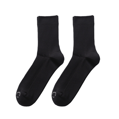 永春男士袜子中筒袜男冬季新疆长绒棉秋冬加厚黑色吸汗透气长筒袜
