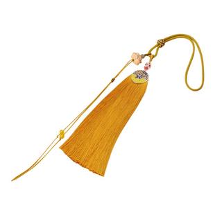 手工古风原创车挂绳汽车挂绳车载玉坠流苏葫芦手把件diy流苏穗子