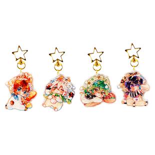 凹凸世界同人 宝宝系列滴胶挂件安迷修紫堂真赞德雷狮 动漫二次元