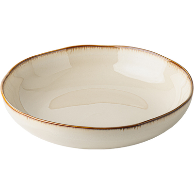 芦苇〖黄卡夫系列〗复古陶瓷碗碟高颜值饭碗家用菜盘乔迁窑变餐具