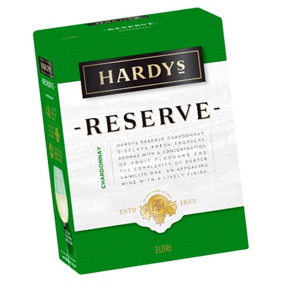 HARDYS夏迪珍藏赤霞珠红葡萄酒3升盒装袋装澳大利亚哈迪进口红酒