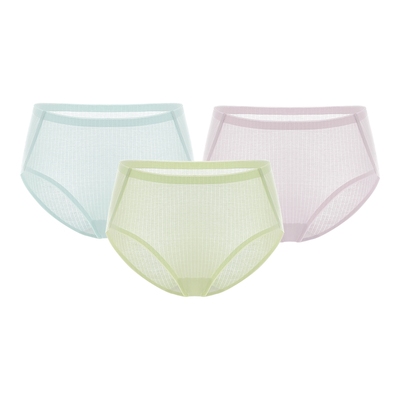 全棉时代内裤凉感全棉透气5A抗菌