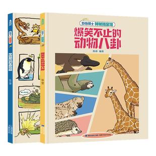 【中科院博士陈睿主编】儿童绘本3到6岁图画书动物趣味漫画书爆笑不止的动物八卦百科全书神秘档案馆故事书小学生一二三阅读课外书