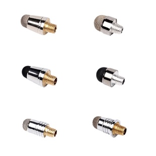 电容笔头金属笔尖M3M4M5螺纹外牙通用硅胶纤维圆盘触摸屏触控笔头