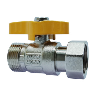 铜内外丝活接球阀4分6分燃气壁挂炉采暖热水器大流量开关直通阀门