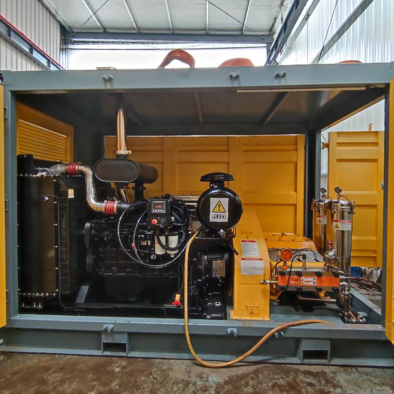 1500bar超高压清洗机组 冷凝器清洗机 换热器清洗机 列管清洗机