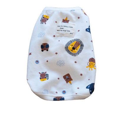 宠物家居服纯棉小奶狗衣服约克夏