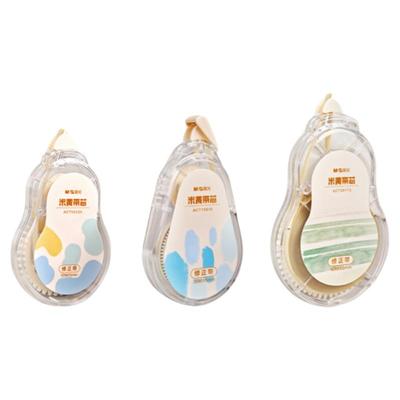 晨光新款米黄修正带【隐形涂改】