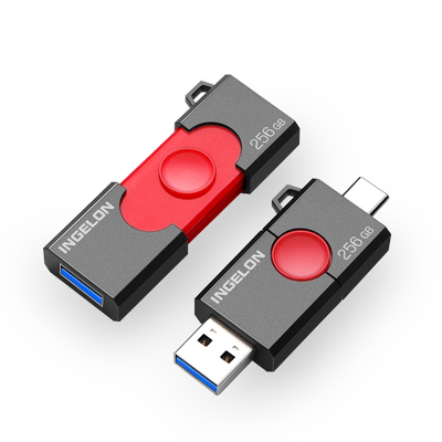 鹰格龙手机电脑两用u盘双接口