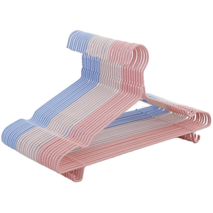 家用衣架50个学生宿舍衣撑子晾衣服架晒衣挂铁质落地卧室儿童挂钩