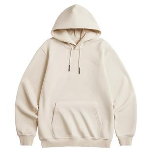 骆驼男装连帽加绒卫衣外套加厚户外通勤新款黑色短款上衣秋情侣款