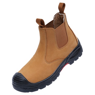 一脚蹬焊工专业防烫高端耐磨劳保鞋工作电焊鞋防砸防刺安全鞋男款